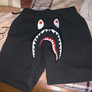 Bape shorts black